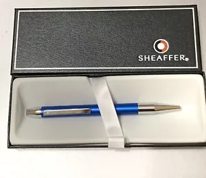 Neu im Karton Sheaffer Defini Matt Blau (Schwarze Tinte) Drehkugelschreiber 9105-2 E2910551 - Bild 1 von 5
