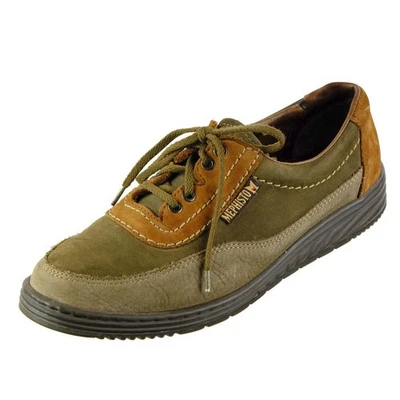 MEPHISTO Travel's Talla Zapatos informales 8,5 cómodos para caminar en Estados Unidos con cordones nobuck para mujer Foto 1 de 4