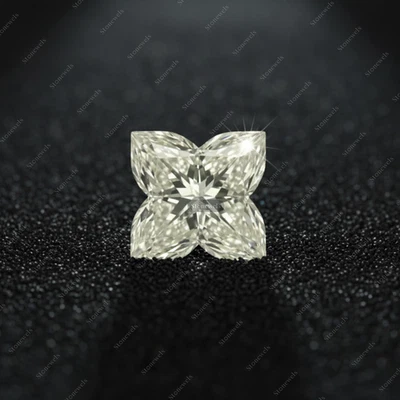 Lily Flower Lab Grown Diamond Fancy Cut IGI Certified VVS-VS DEF CVD HPHT 1ct - Image 1 of 4