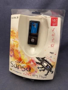 Reproductor de MP3 Sandisk SANSA C240 de colección sellado negro 1,0 GB Lil Monsta Music - Imagen 1 de 5