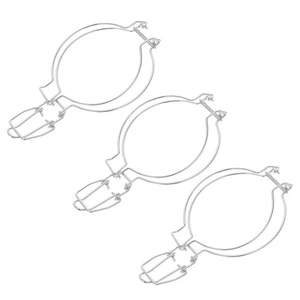 3 Pcs Sealing Can Buckle Wide Mouth Glass Jar Clamp Wire Clamps Canning Clip - Picture 1 of 12