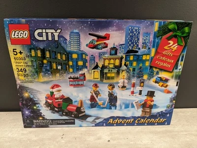 new LEGO ADVENT CALENDAR Christmas Building Toy #60303 349 Pieces BRAND NEW - Image 1 of 4