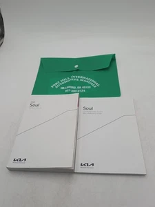 2022 Kia Soul Owners Manual Book Set 22 Free Shipping Infotainment - Bild 1 von 2