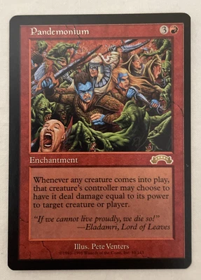 1 x Pandemonium Exodus MTG Magic the Gathering NM - Image 1 of 2