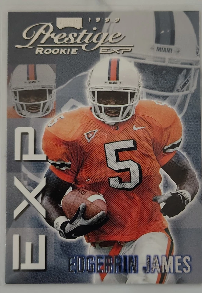 1999 Playoff Prestige EXP - Rookie Edgerrin James #EX37 (RC) - Image 1 of 1
