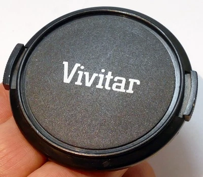 Vivitar 55mm Lens Front Cap snap on type plastic - Image 1 of 3