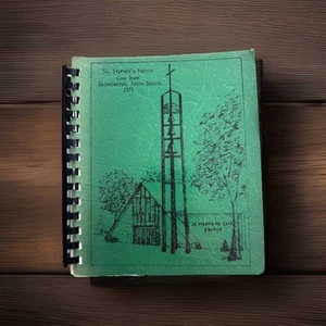 Bridgewater South Dakota Ethnic cookbook SD Swedish German Kuchen Jello salad - Imagen 1 de 24