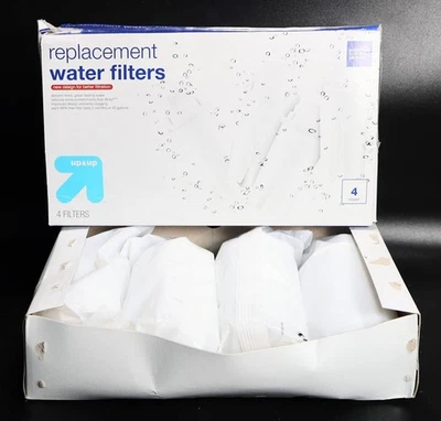 *7 FILTERS* Up&Up Replacement Water Filters, Works With Brita Pitchers - Image 1 of 4