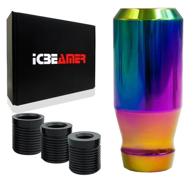 Neo Chrome short bar Manual Transmision Stick shifter shift knob 5 6 speeds X388 - Изображение 1 из 4