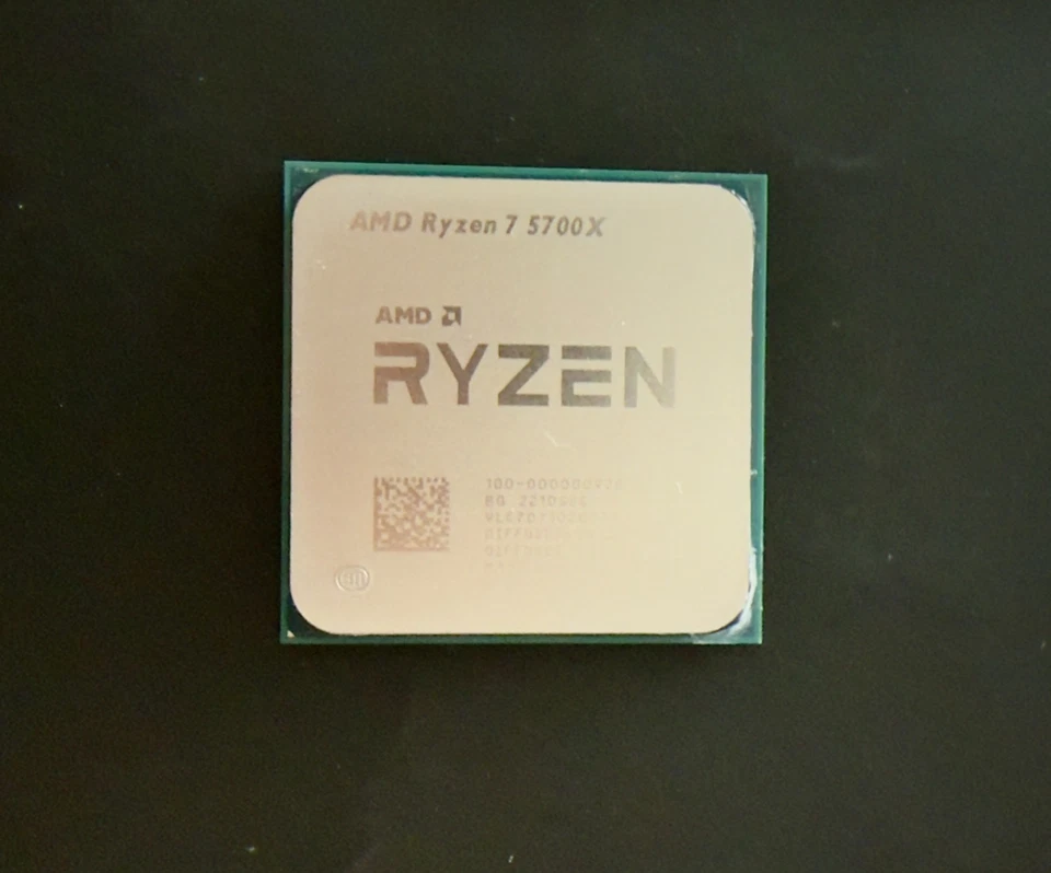 AMD Ryzen 7 5700X 8-Core 16-Thread CPU 4.6GHz Boost AM4 Processor No Cooler - Image 1 of 1