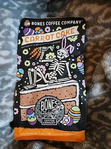 Bones Coffee Co Carrot 🥕 Cake Medium Roast 12OZ (340G) Ground LIMITED EDITION - Picture 1 of 7