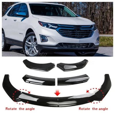 For Chevrolet Equinox 2004-2022 Front Bumper Lip Spoiler Splitter Diffuser Kits Foto 1 de 4