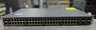 Cisco Catalyst WS-C2960X-48TS-L Catalyst 2960-X 48-Port Ethernet Switch + SFP - Image 1 of 4
