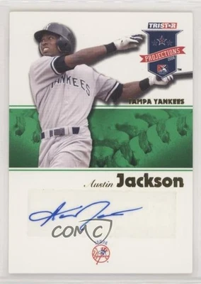 2008 TRISTAR PROjections 绿色签名 /50 奥斯汀·杰克逊 #19 新秀签名 RC — 第 1/2 张图片