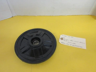 N.O.S  Kimpex Ski-doo 180 mm black iddler wheel ass'y #04-1180 - Image 1 of 4