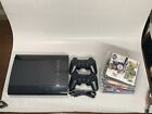 Sony Playstation 3 Super Slim 250gb Bundle: 2 Controllers, 7 Games, Pwr Cord Ps3