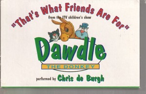 Chris de Burgh Dawdle the Donkey cassette UK A&m 1996 cassette single with card