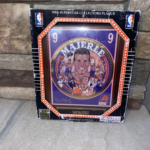Dan Majerle Collectors Plaque NIP Sports Impressions Man Cave Phoenix Suns Cover