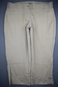 Pantalones para mujer Lane Bryant Lena chinos elásticos recortados beige talla 22 (41x22) - Imagen 1 de 7