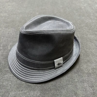 Sombrero Peter Grimm Fedora Hombre Talla S/M Gris 100% Algodón Foto 1 de 4