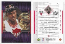 UPPER DECK 1999 NBA BASKETBALL #63 MICHAEL JORDAN BULLS ATHLETE OF THE CENTURY