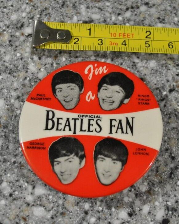 ビートルズ pin Lot of 5 VINTAGE Beatles Pins w/RINGO HARRISON All EXCELLENT