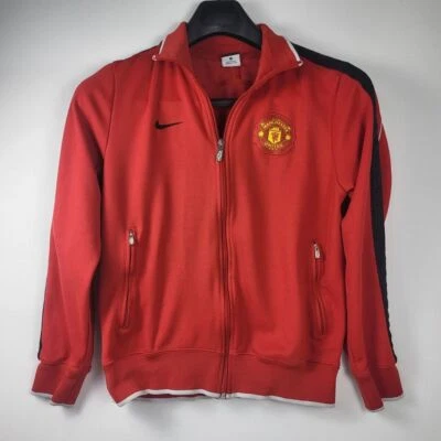 Nike Men's FC Manchester United Red Training Jacket Soccer Football Size Medium - Image 1 of 4