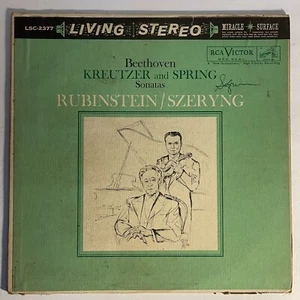 Beethoven/Rubinstein, Szeryng – Kreutzer And Spring Sonatas Vinyl, LP 1960 RCA - Picture 1 of 4