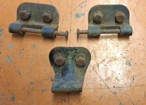 Yamaha 360 RT2 1972 Genuine Seat Hinges and Bracket Assy - Picture 1 of 2