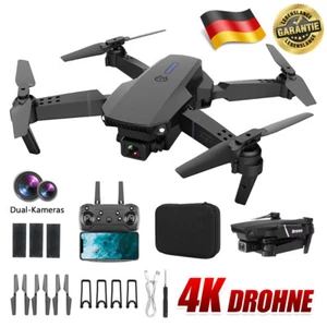 Drohne mit Kamera 4K, Faltbare RC Quadcopter,Mini Selfie Quadrocopter RC Drone - Bild 1 von 17