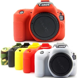 Camera Bag Soft Silicone Rubber Protective Body Cover Case For Can&n 750D 250D - Picture 1 of 16