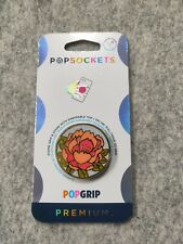 PopSocket Phone Grip Stand Enamel Blooming Peony Popgrip PopSockets