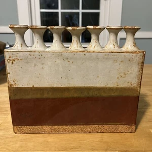 Warren Hullow and Isabella Parks Mid-Century Studio Pottery Collaboration 1970’s - Picture 1 of 8