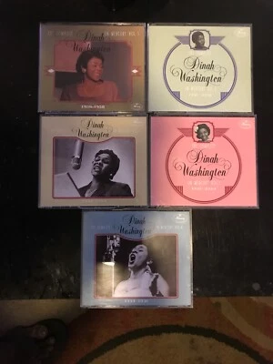 Dinah Washington On Mercury Vol.1-5 (15 CDS TOTAL) Very Good , Barely played - Foto 1 de 4