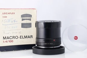 Leica Leicaflex Macro-Elmar 100mm f4 11230 in Mint Condition With Box - Picture 1 of 8