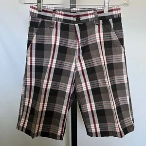 NIKE 6.0 Boys' Plaid Golf Shorts Youth Size 14 - Picture 1 of 14