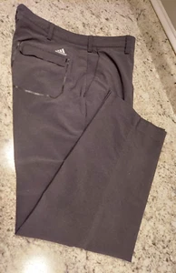 Adidas Men's Ultimate Performance Golf Pants Black/White Size 38X30 - Picture 1 of 8