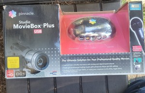 NEW Pinnacle Studio MovieBox Plus USB Capture Video Editing 