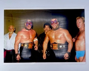 AWA The Road Warriors Precious Nick Bockwinkel  PHOTO Pro wrestling Fujicolor - Picture 1 of 6