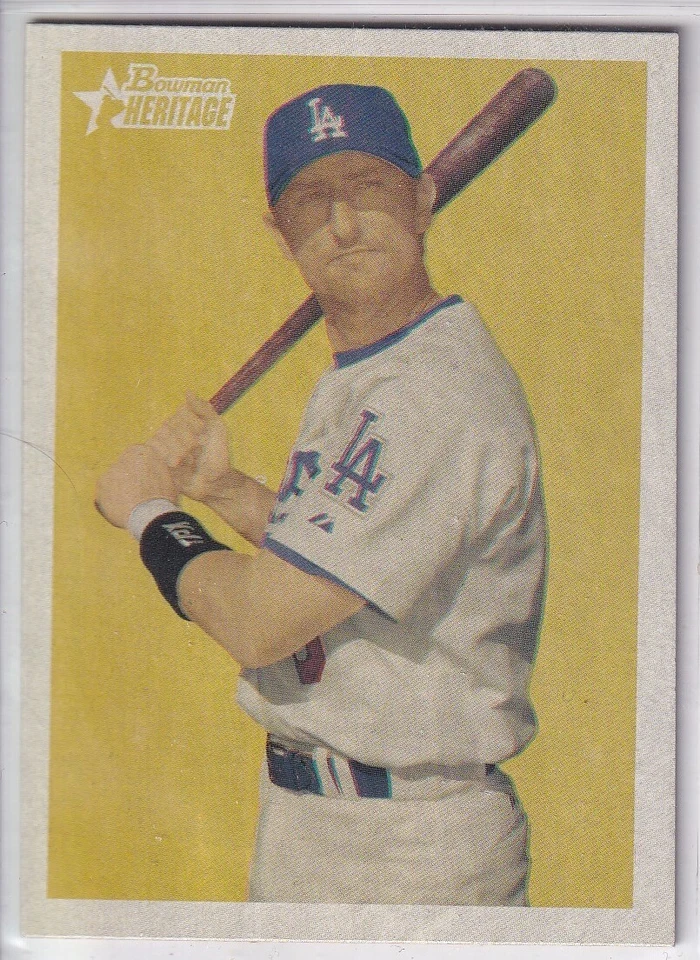 Bowman Heritage 2006 Los Angeles Dodgers Team Set con SP y HP Foto 1 de 1