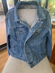 Lee Rider women's mid blu Denim jacket size 16 - Picture 1 of 3