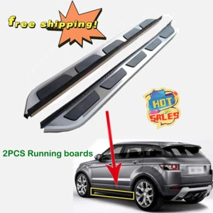 Tableros de correr se adaptan a LR Range Rover Evoque 2011-2019 escalones laterales barras nerviosas - Imagen 1 de 8