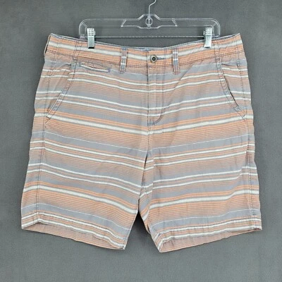 American Eagle Outfitters Shorts Mens Size 36 Multicolor Chino Prep Stripes — 第 1/4 张图片