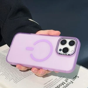 Jelly Shockproof Case für iPhone 16 15 14 13 Pro Max 12 11 MagSafe Clear Cover - Bild 1 von 18