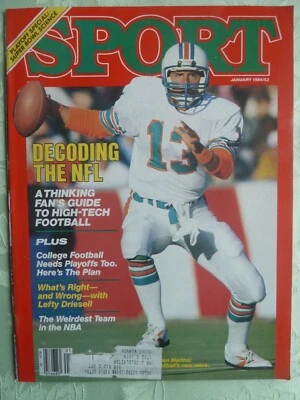 SPORT MAGAZINE 1984 Dan Marino / Miami Dolphins - Imagem 1 de 2