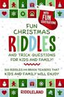Riddleland Fun Christmas Riddles and Trick Questions for (Paperback) (US IMPORT)