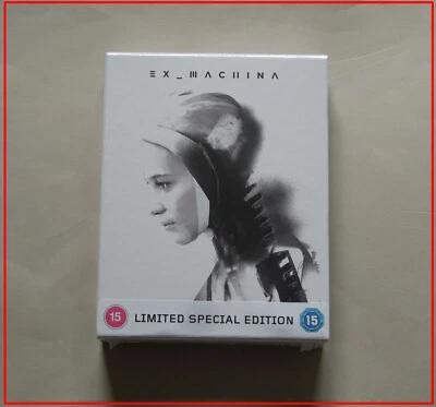 EX_MACHINA COLLECTOR'S EDITION - UK 4K ULTRA HD + BLU-RAY STEELBOOK - MACHINA -- - Image 1 of 4