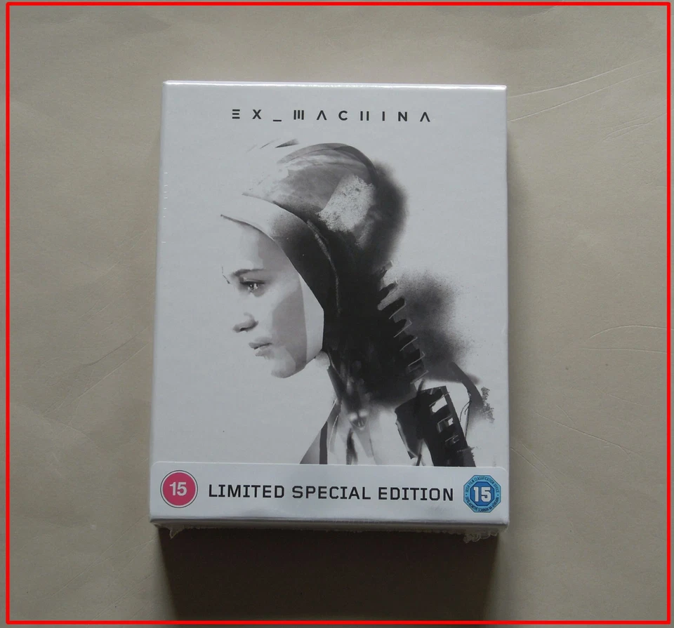 EX_MACHINA COLLECTOR'S EDITION - UK 4K ULTRA HD + BLU-RAY STEELBOOK - MACHINA -- - Image 1 of 4