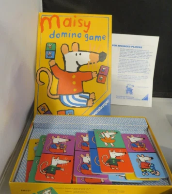 Vintage 1994 Ravensburger Maisy Domino Game- Complete Mice Mouse Lucy Cousins - Image 1 of 3
