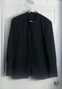 Authentic Amish Mens Black Jacket hand made - Picture 1 of 2